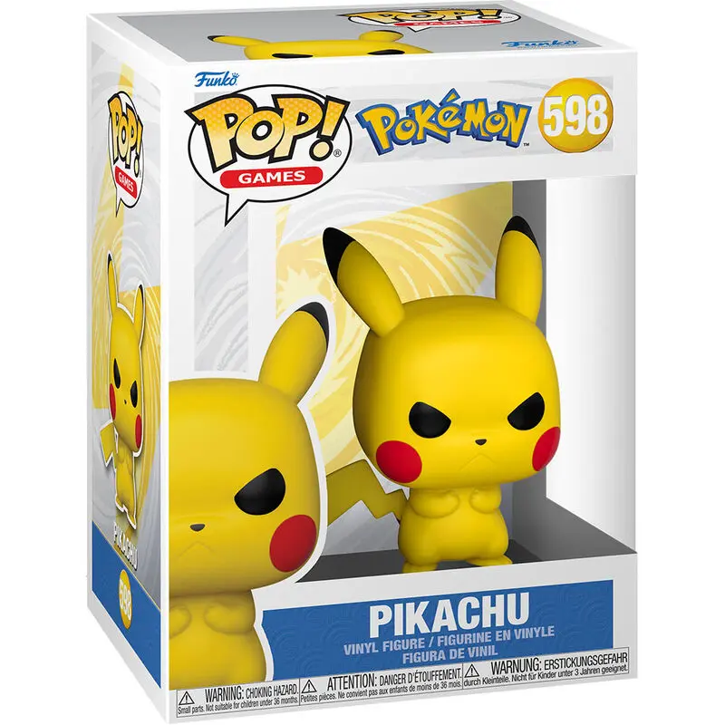 Pokemon POP! Games Vinyl Figure Grumpy Pikachu (EMEA) 9 cm product photo