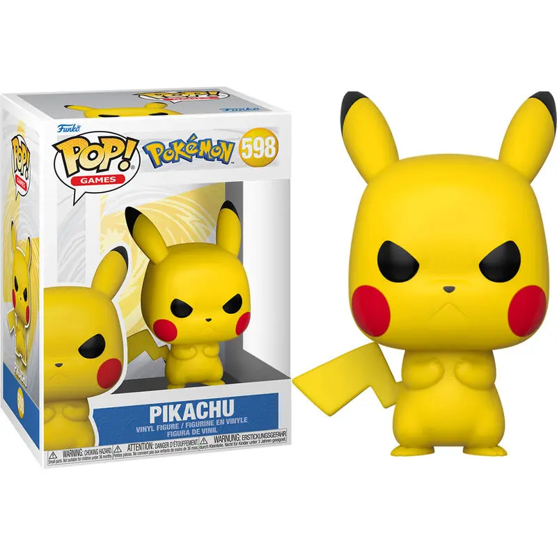 Pokemon POP! Games Vinyl Figure Grumpy Pikachu (EMEA) 9 cm product photo