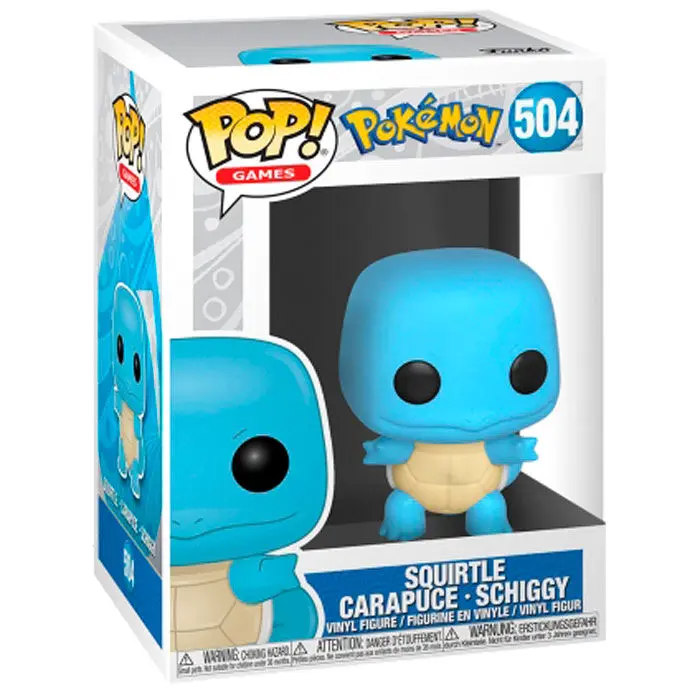 Pokemon POP! Games Vinyl Figure Squirtle (EMEA) 9 cm termékfotó