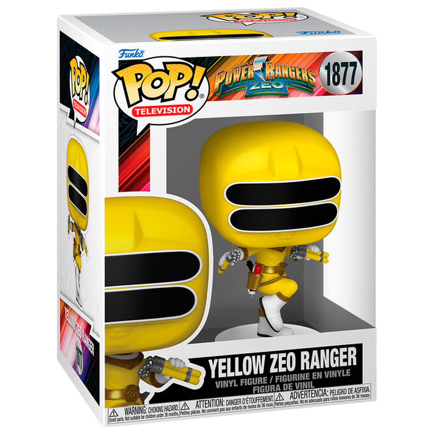 Funko POP figure Power Rangers Yellow Zeo Ranger product photo