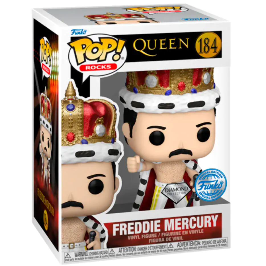 POP figure Queen Freddie Mercury Exclusive product photo