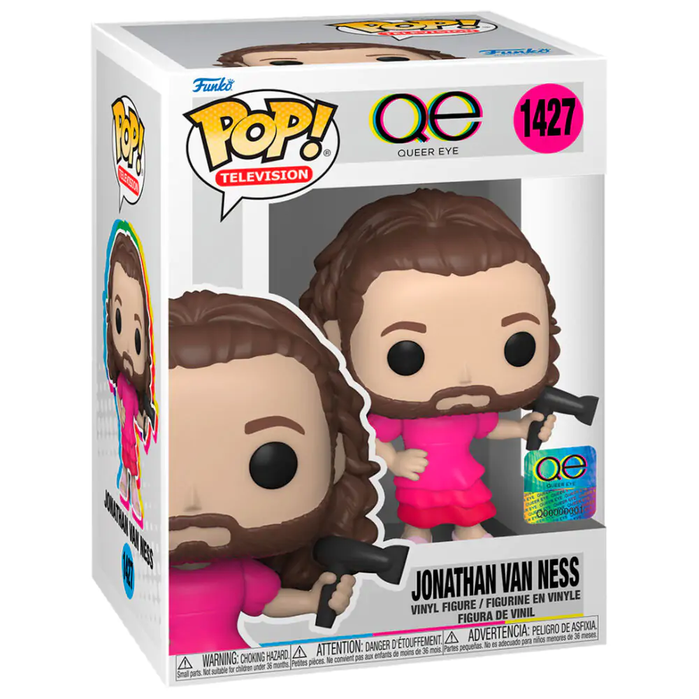 POP figure Queer Eye Jonathan Van Ness termékfotó