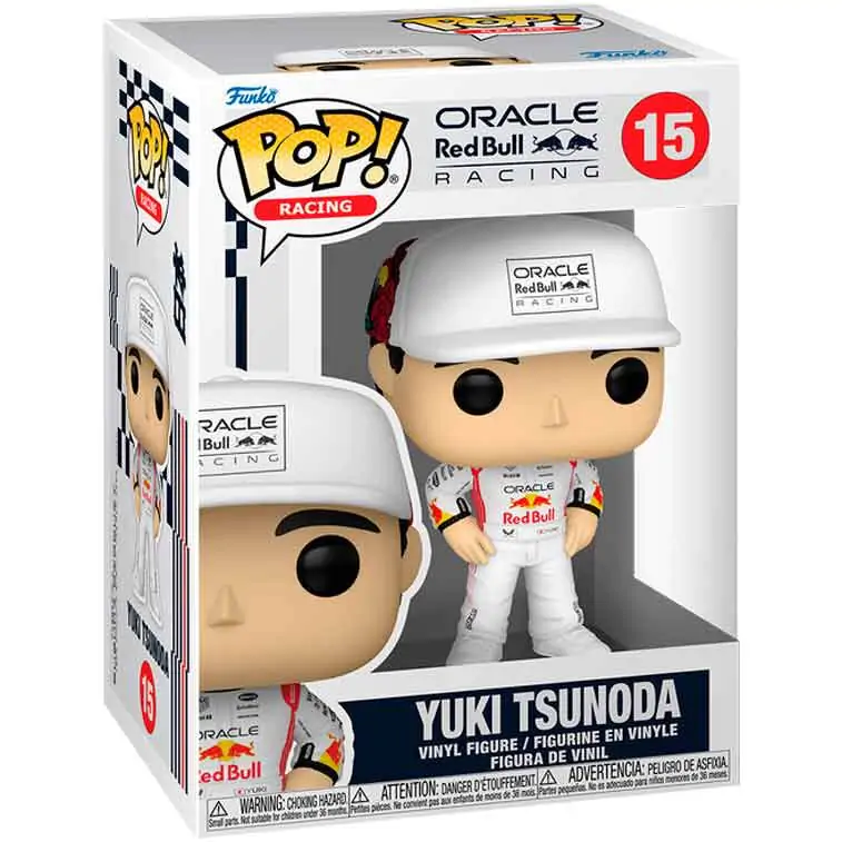 Funko POP figure Racing Oracle Red Bull Yuki Tsunoda product photo