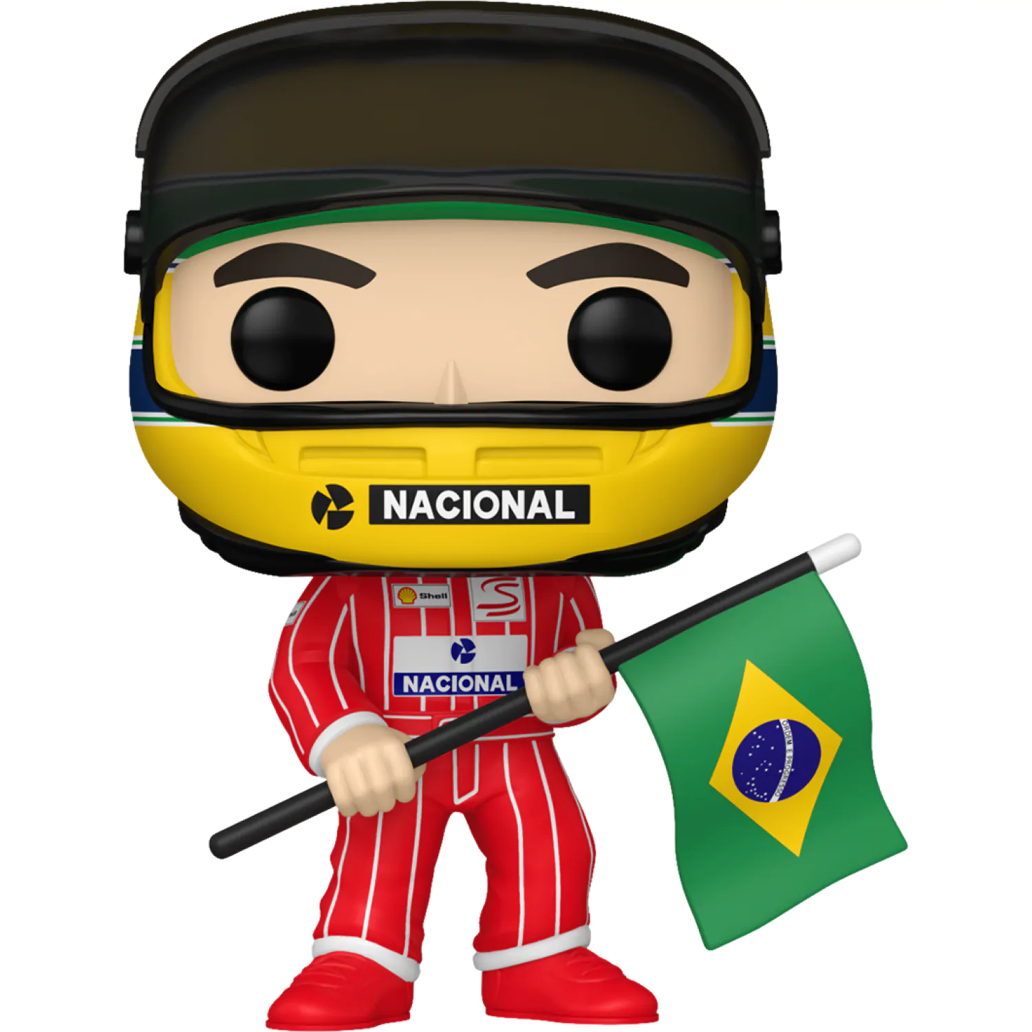 Funko POP figure Racing Senna (Brazilian Flag) product photo