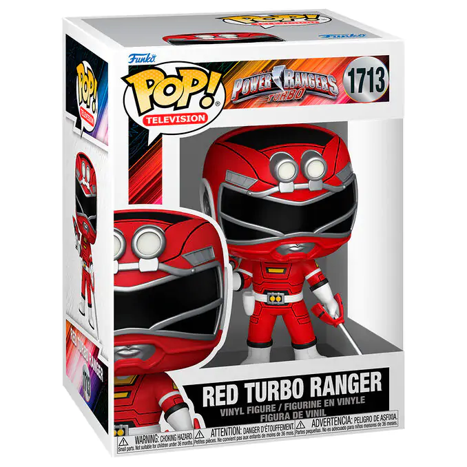 Funko POP figure Rangers Turbo - Red Turbo Ranger product photo