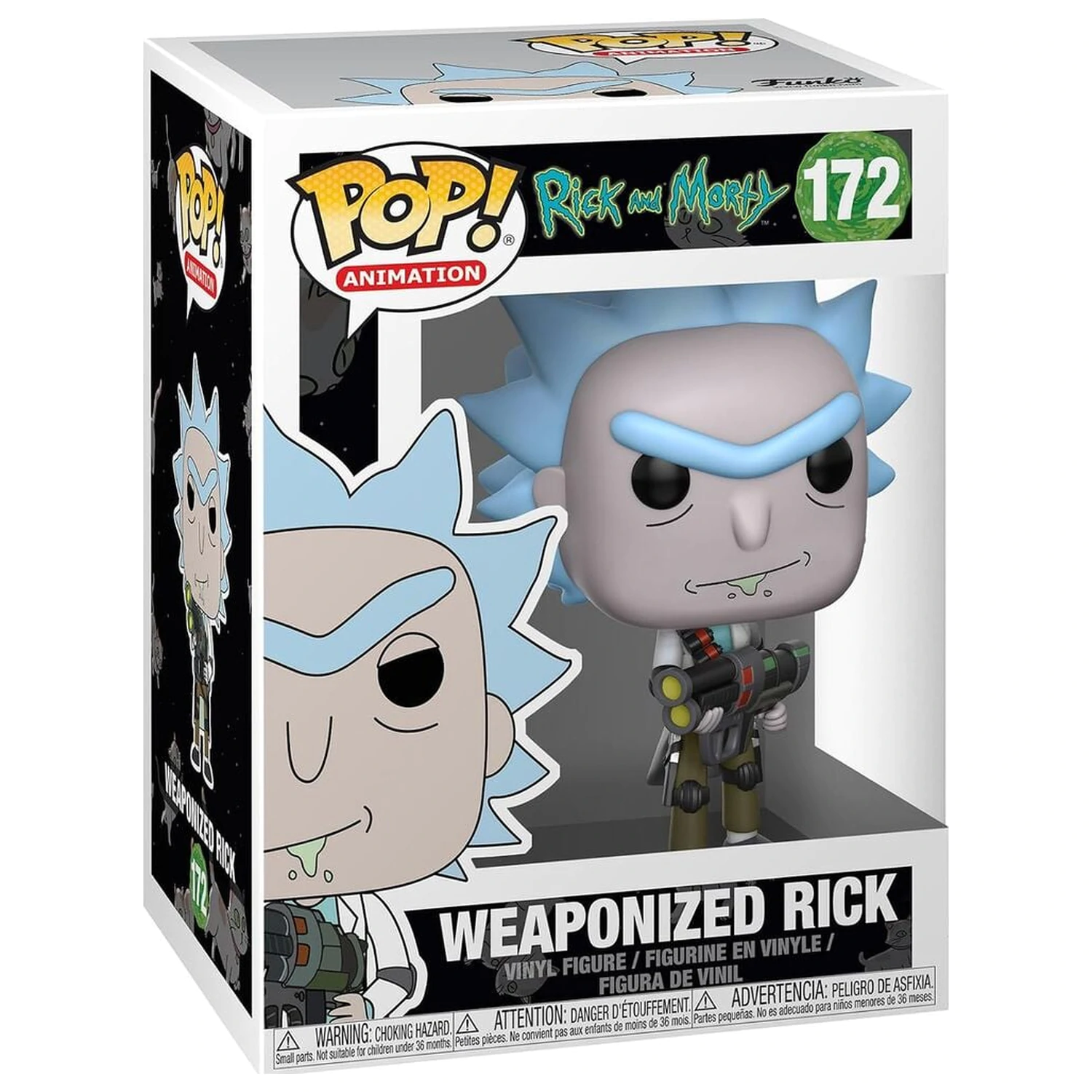 Funko POP figure Rick and Morty Weaponized Rick product photo