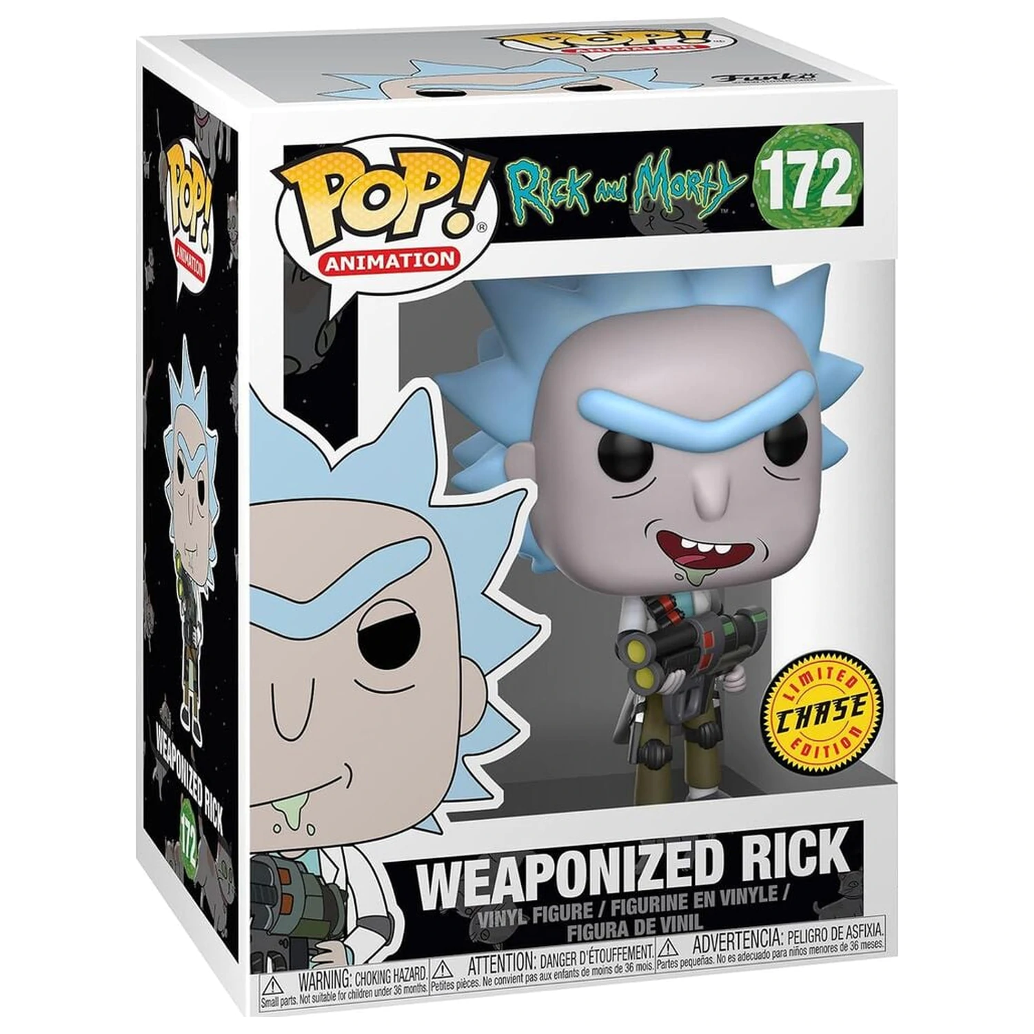 Funko POP figure Rick & Morty Weaponized Rick Chase product photo