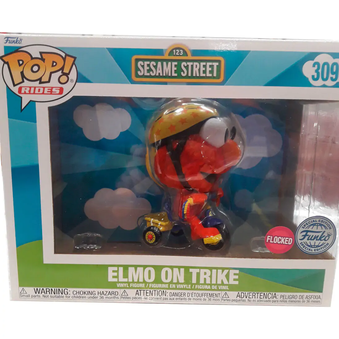 POP figure Rider Sesame Street Elmo on Trike Exclusive termékfotó