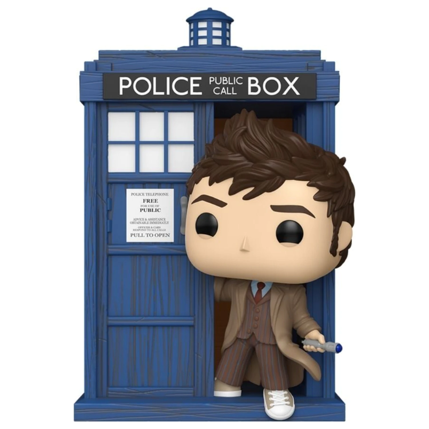 Funko POP figure Rides Deluxe Doctor Who Tardis with Tenth Doctor product photo