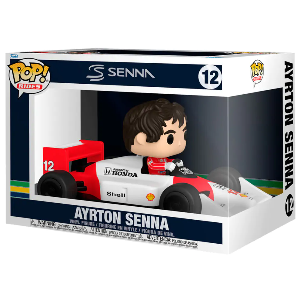 Funko POP figure Rides Super Deluxe Formula 1 McLaren Ayrton Senna product photo