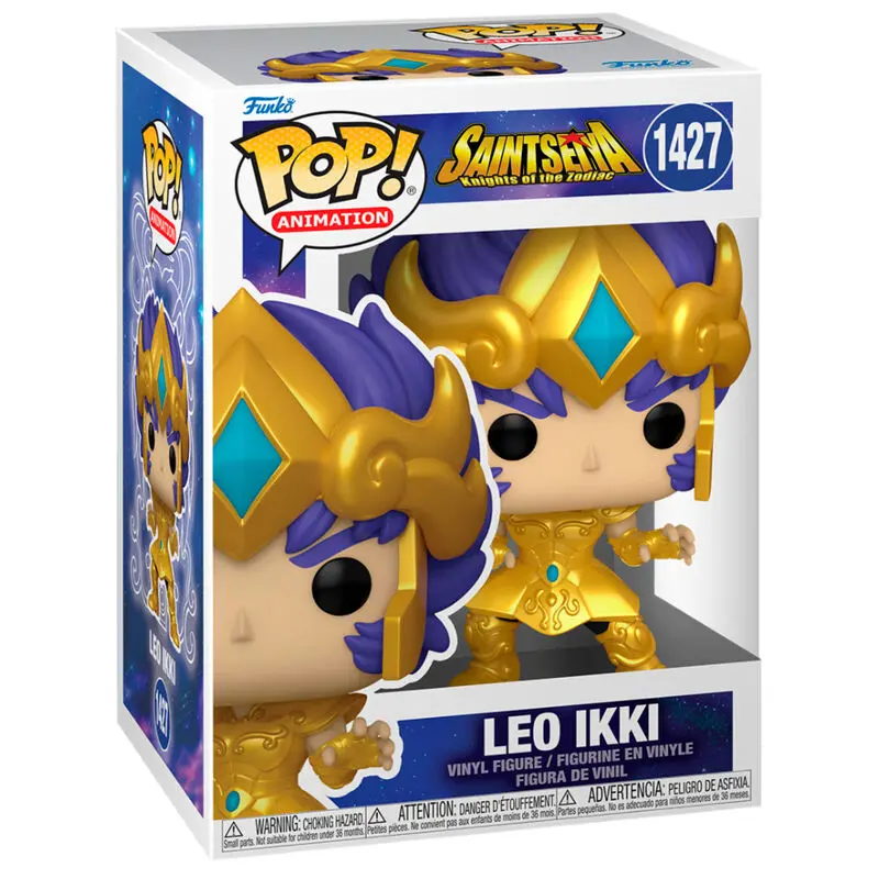 Saint Seiya POP! Animation Figure Gold Leo Ikki 9 cm termékfotó