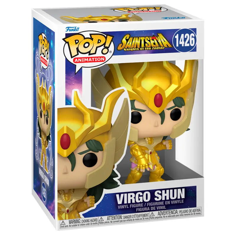 Saint Seiya POP! Animation Figure Gold Virgo Shun 9 cm termékfotó