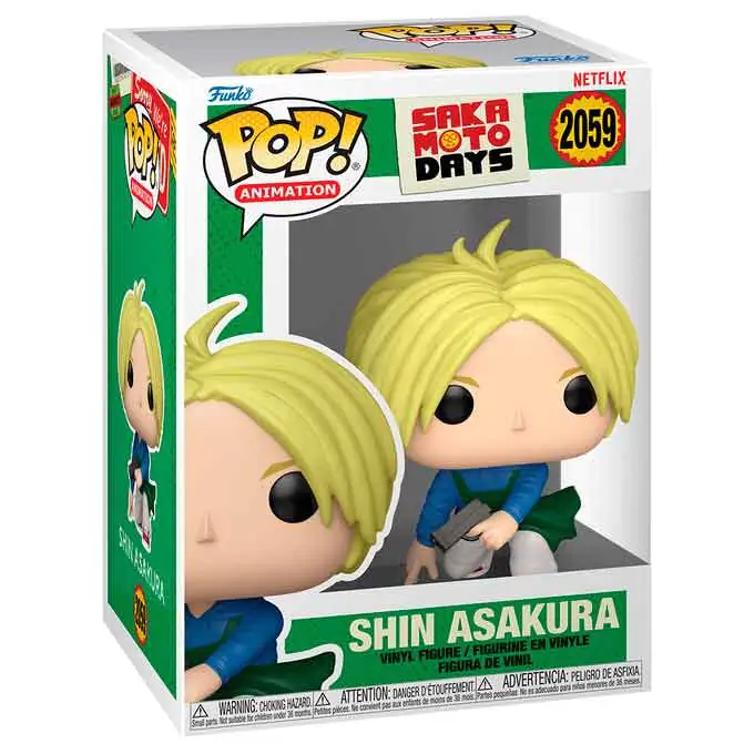 Funko POP figure Sakamoto Days Shin Asakura product photo