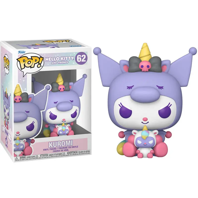 Hello Kitty and Friends POP! Sanrio Vinyl Figure Kuromi 9 cm termékfotó