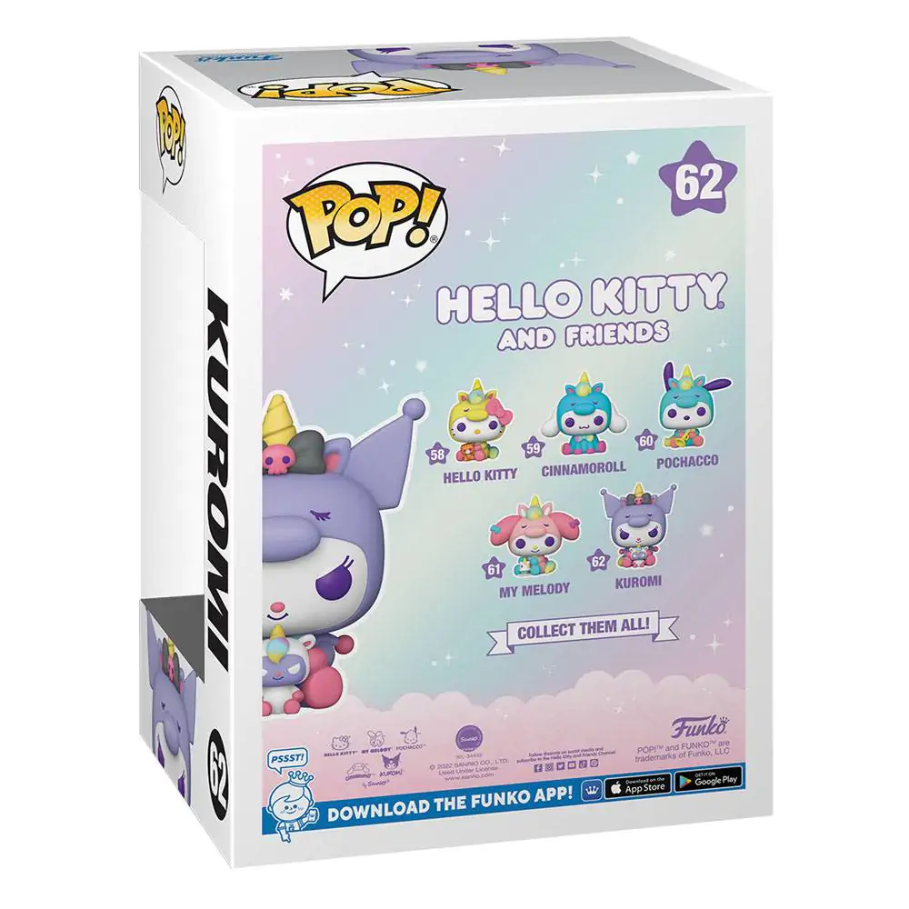 Hello Kitty and Friends POP! Sanrio Vinyl Figure Kuromi 9 cm product photo
