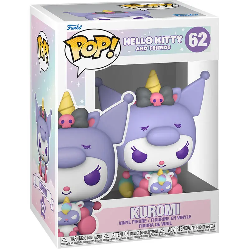 Hello Kitty and Friends POP! Sanrio Vinyl Figure Kuromi 9 cm termékfotó