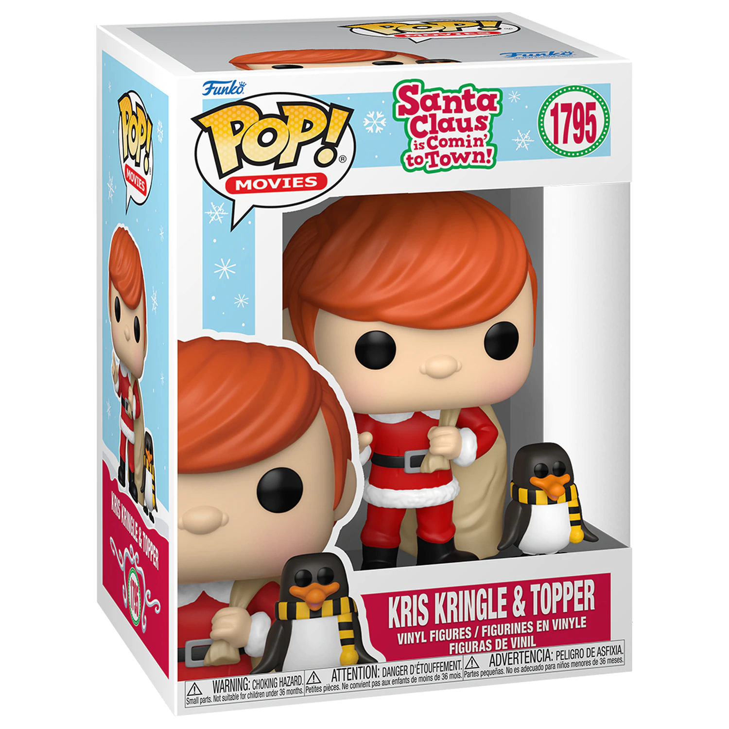 Funko POP figure Santa Claus is Comin to Town! Kris Kringle & Topper product photo