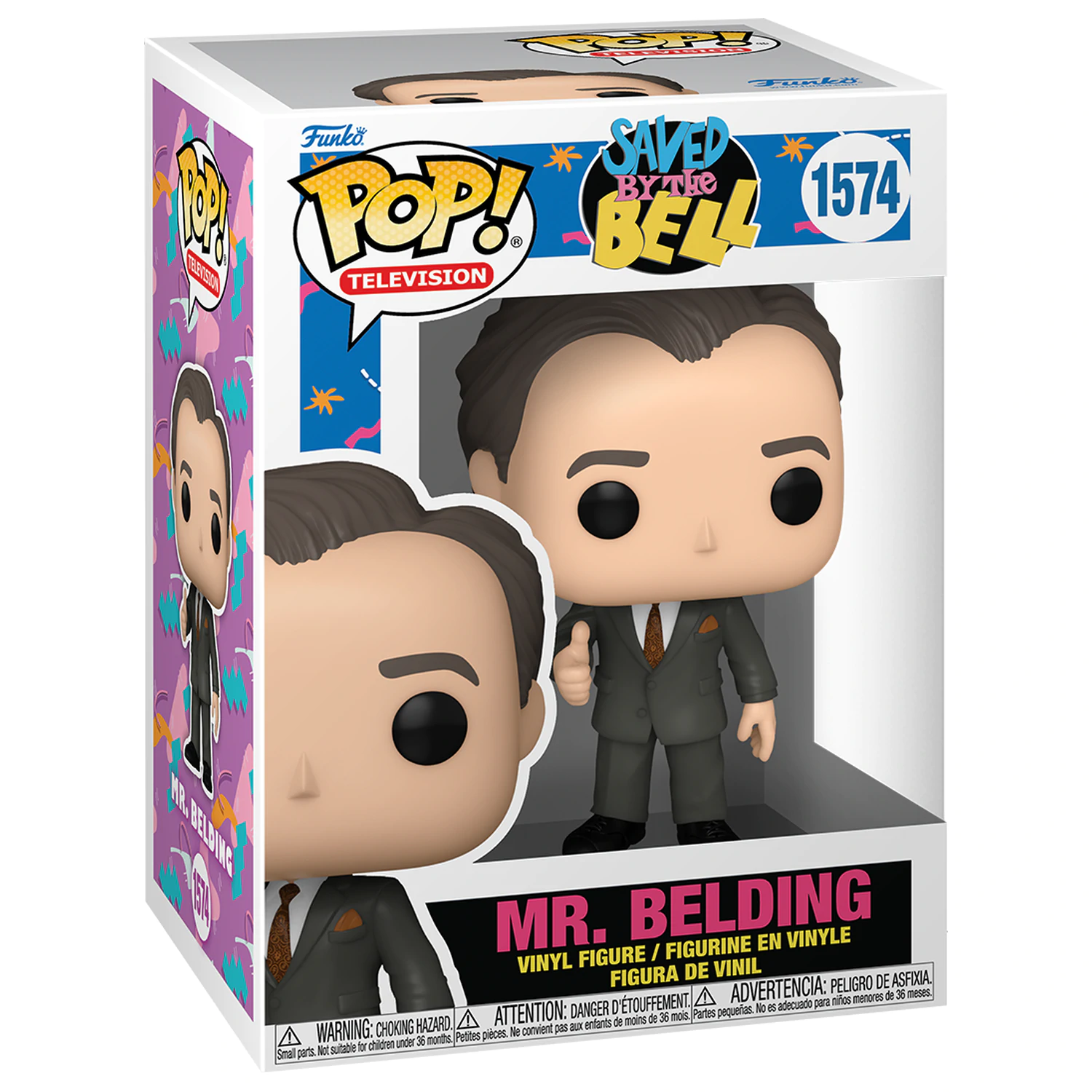 Funko POP figure Saved By the Bell Mr. Belding product photo