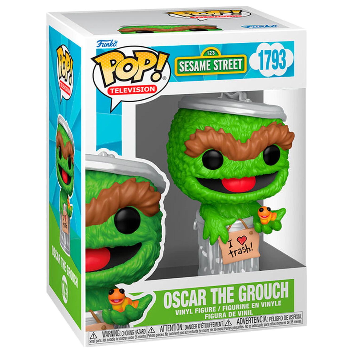 Funko POP figure Sesame Street Oscar the Grouch product photo