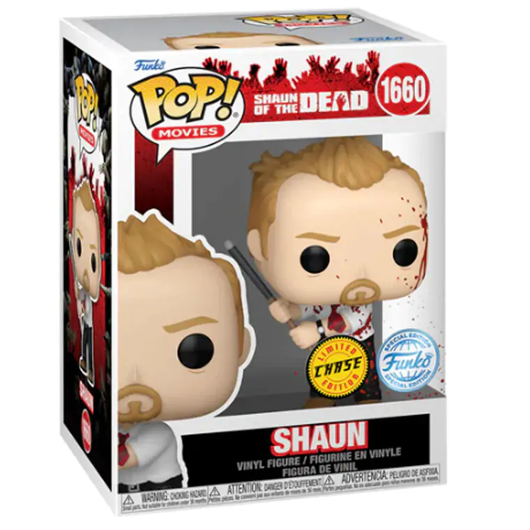 Funko POP figure Shaun of the Dead Shaun Exclusive Chase product photo