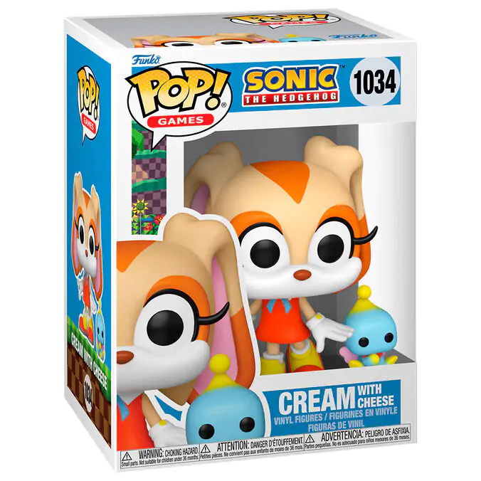 Funko POP figure Sonic The Hedgehog Cream with Cheese termékfotó