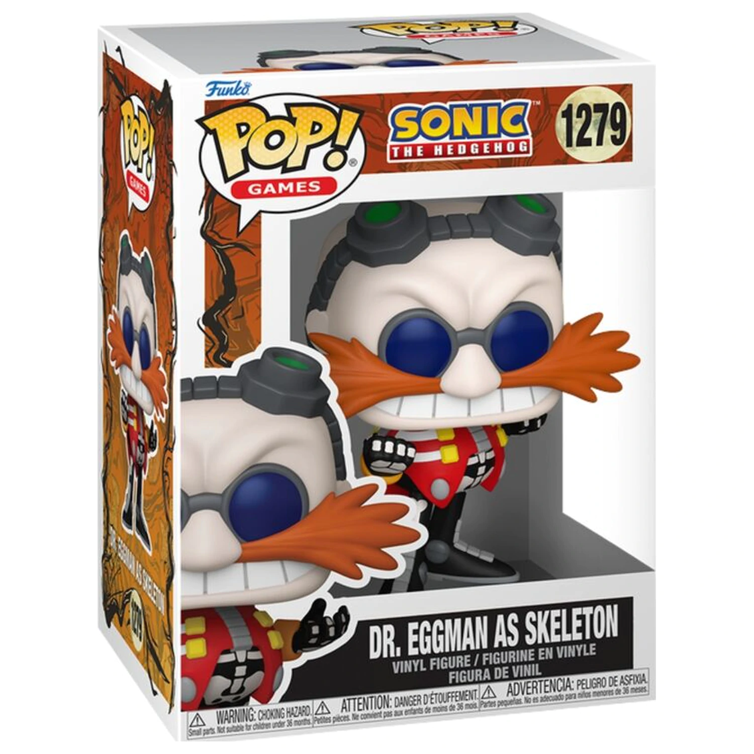 Funko POP figure Sonic The Hedgehog Dr. Eggman as Skeleton product photo