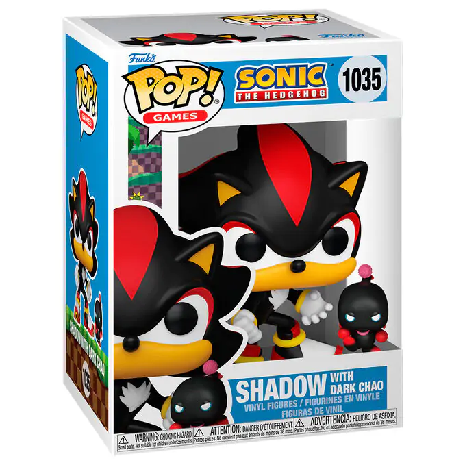 Funko POP figure Sonic The Hedgehog Shadow with Dark Chao termékfotó