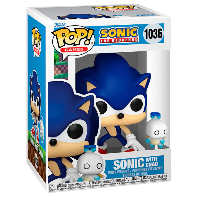 Funko POP figure Sonic The Hedgehog Sonic with Chao termékfotó