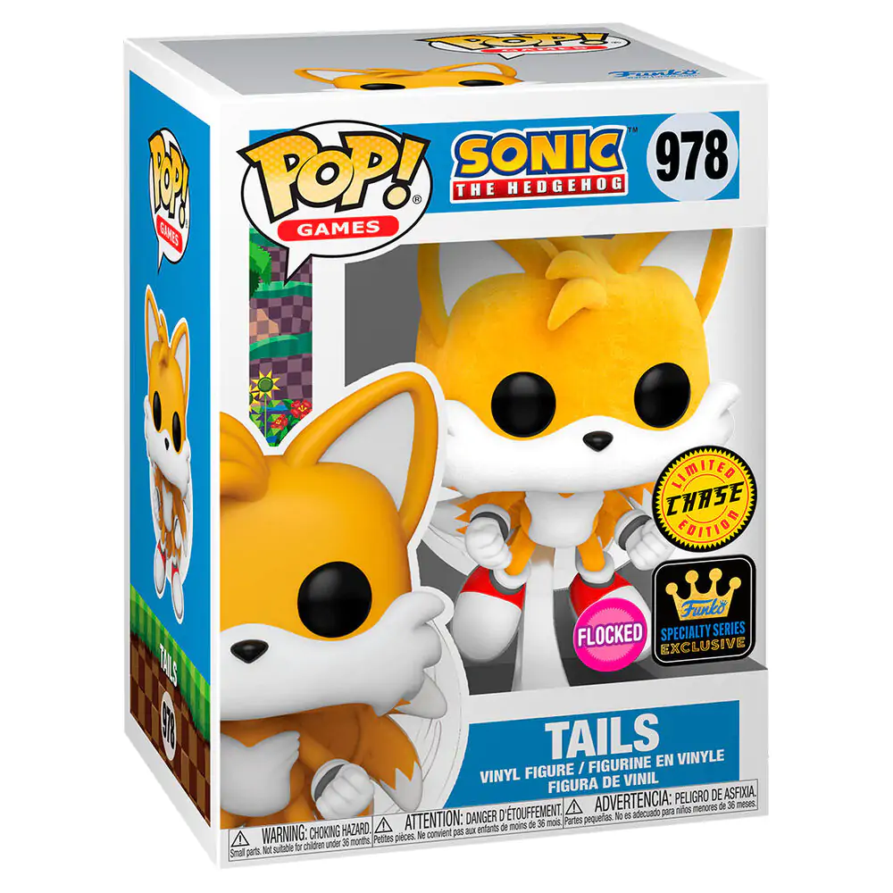 Funko POP figure Sonic The Hedgehog Tails Exclusive Chase product photo