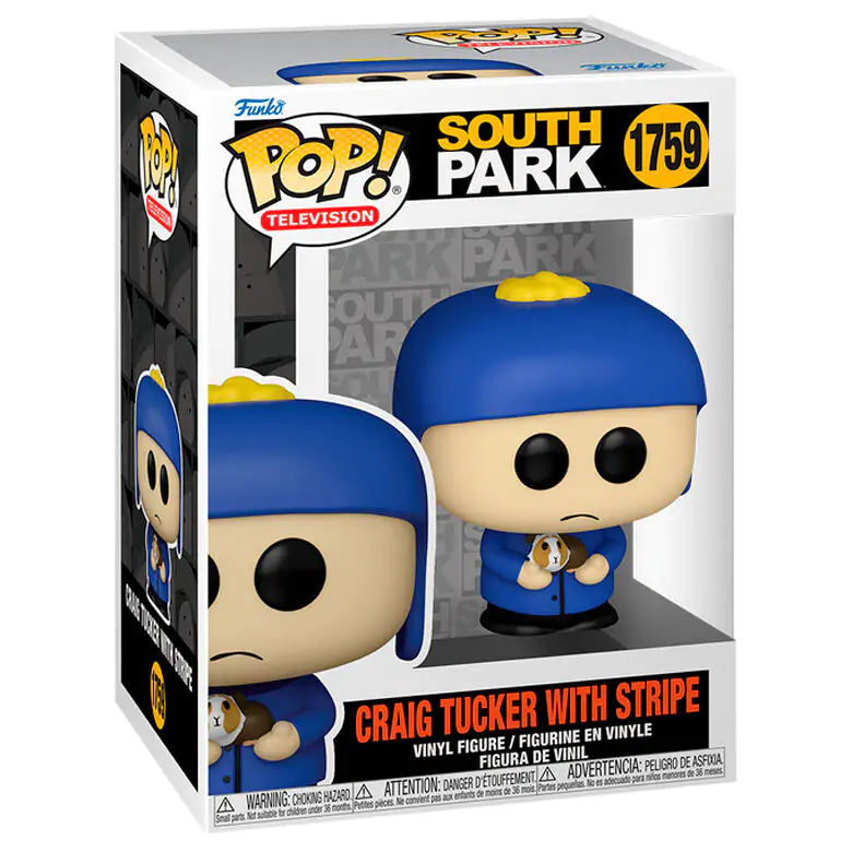 Funko POP figure South Park Craig Tucker with Stripe product photo