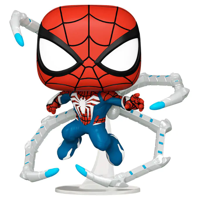 Funko POP figure Marvel Spiderman 2 Peter Parker Advanced Suit 2.0 product photo