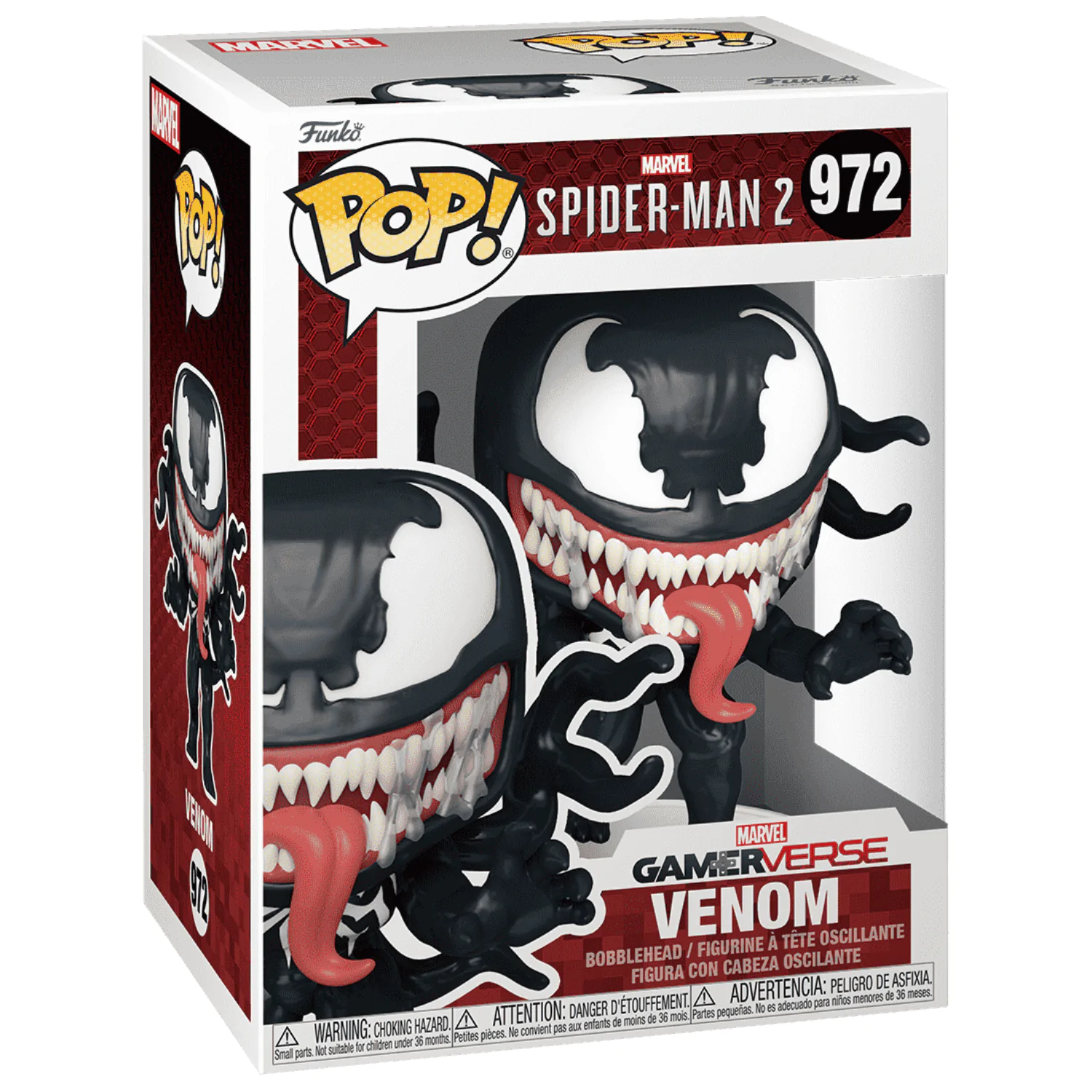 Funko POP figure Marvel Spiderman 2 Venom Harry Osborn [DAMAGED PACKAGE] product photo