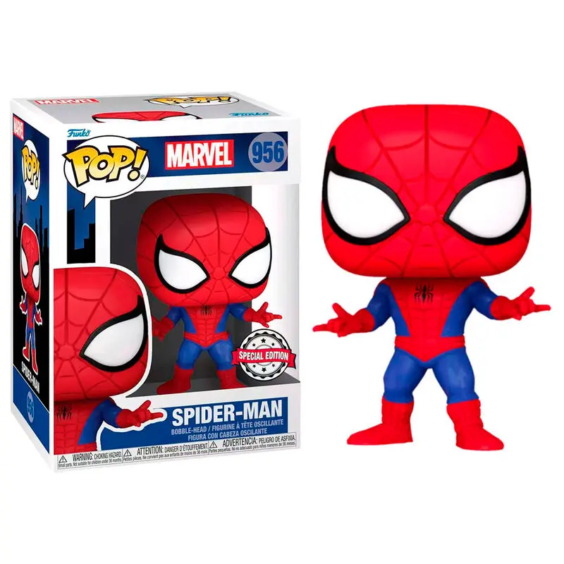 POP figure Marvel Spiderman - Spiderman Exclusive product photo