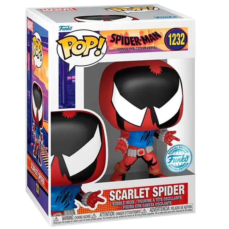 POP figure Spiderman Scarlet Spider Exclusive product photo