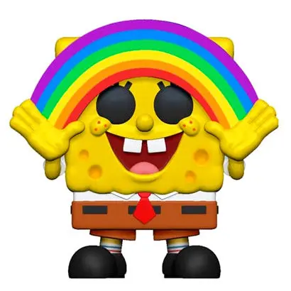 SpongeBob SquarePants POP! Vinyl Figure SpongeBob Rainbow 9 cm product photo