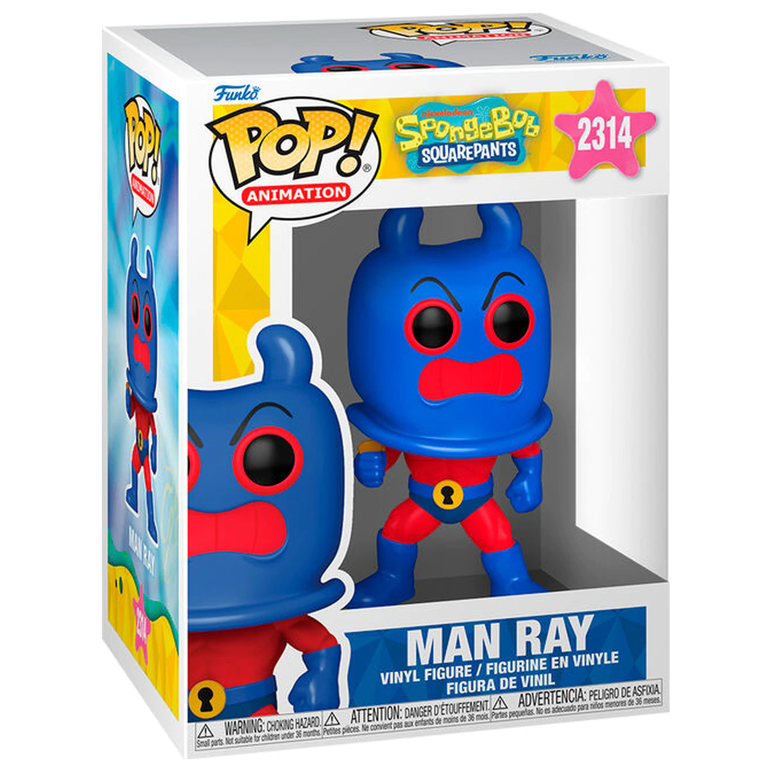 Funko POP figure SpongeBob SquarePants Man Ray product photo