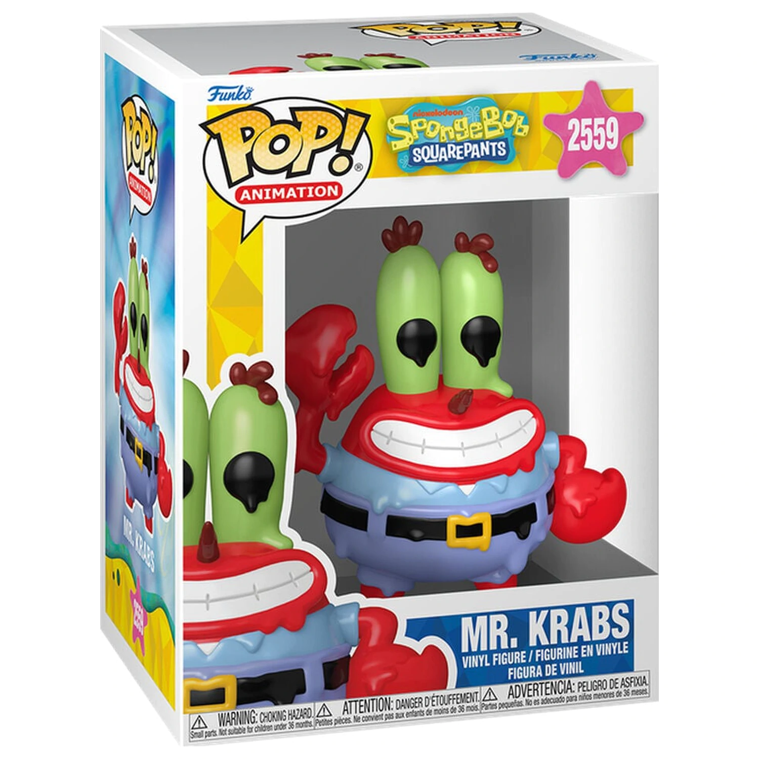 Funko POP figure SpongeBob SquarePants Mr. Krabs product photo