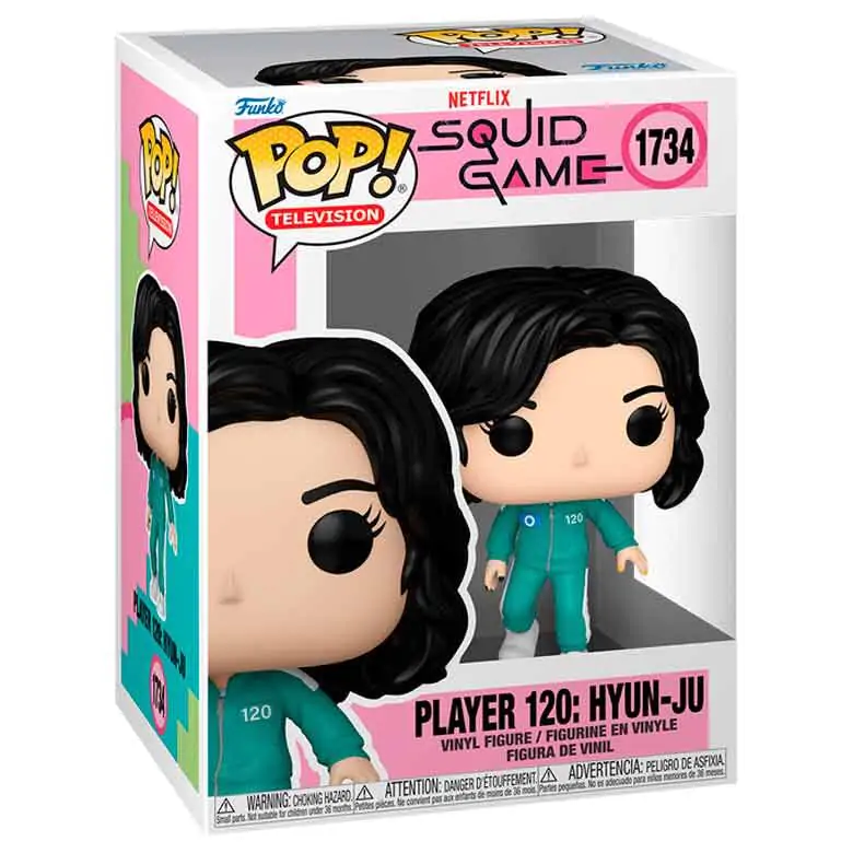 Funko POP figure Squid Game Player 120: Hyun-ju product photo