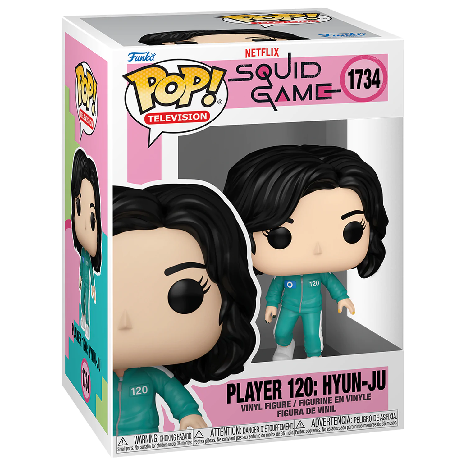 Funko POP figure Squid Game Player 120: Hyun-ju product photo
