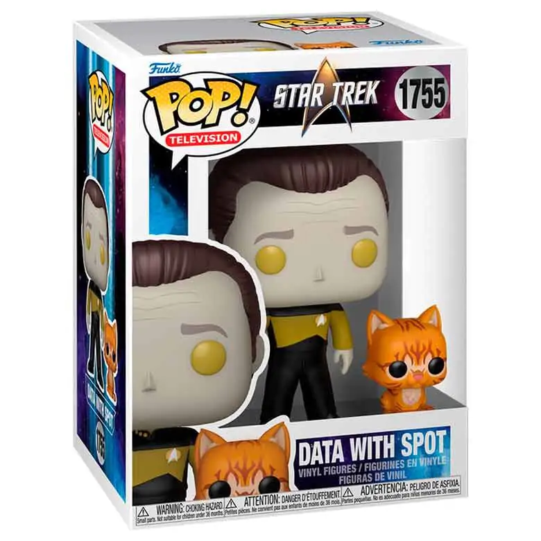 Funko POP figure Star Trek Data with Spot product photo