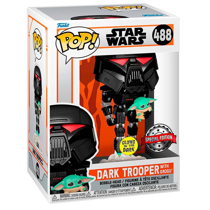 POP figure Star Wars Dark Trooper Exclusive termékfotó