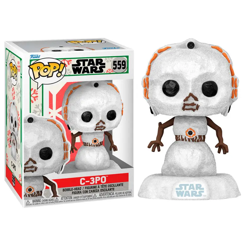 Star Wars Holiday 2022 POP! Heroes Vinyl Figure C-3PO 9 cm product photo