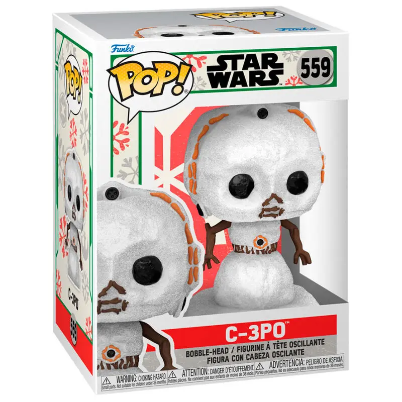 Star Wars Holiday 2022 POP! Heroes Vinyl Figure C-3PO 9 cm product photo
