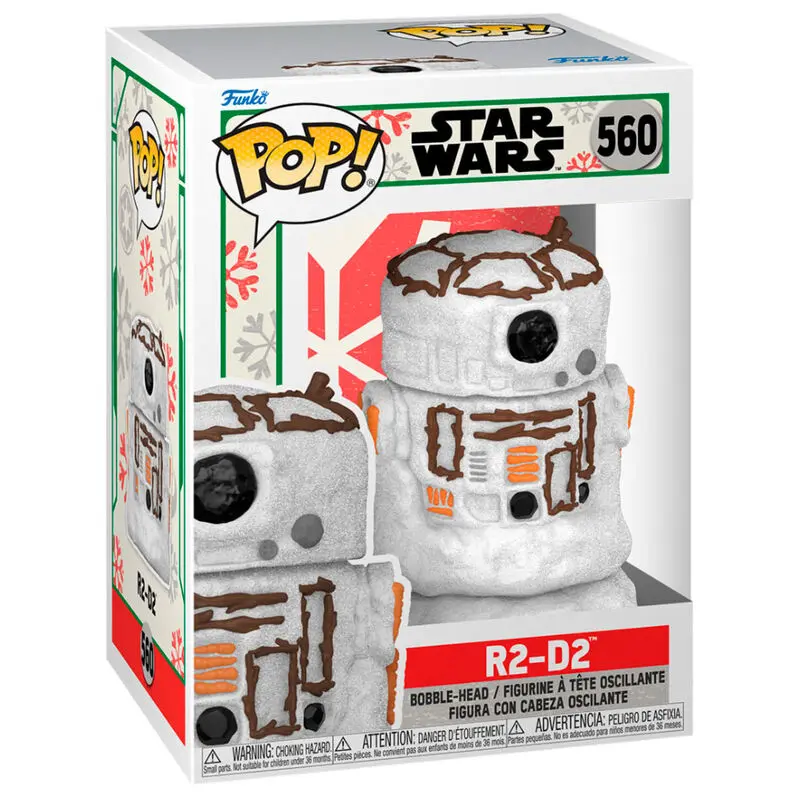 Star Wars Holiday 2022 POP! Heroes Vinyl Figure R2-D2 9 cm termékfotó