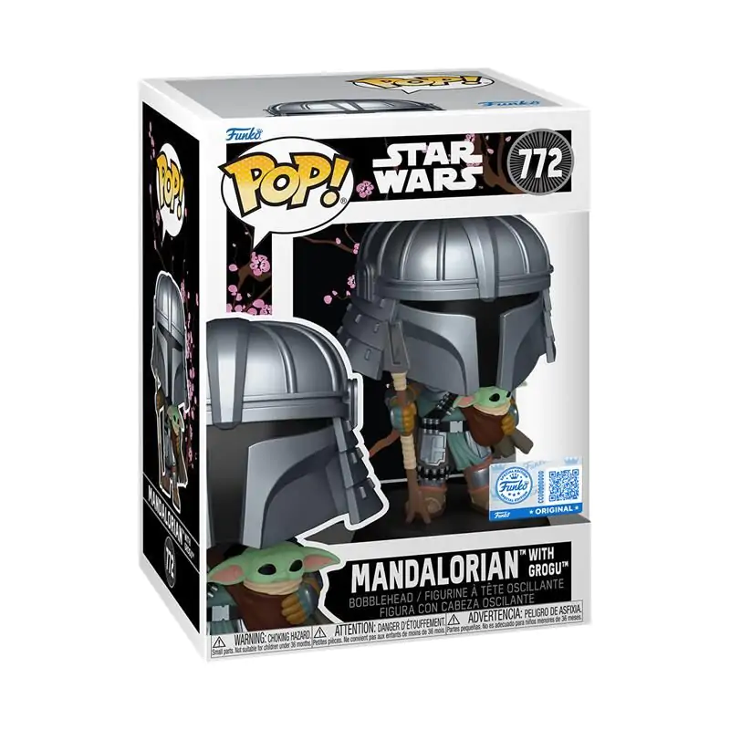 Funko POP figure Star Wars Impressions  Mandalorian with Grogu Exclusive product photo