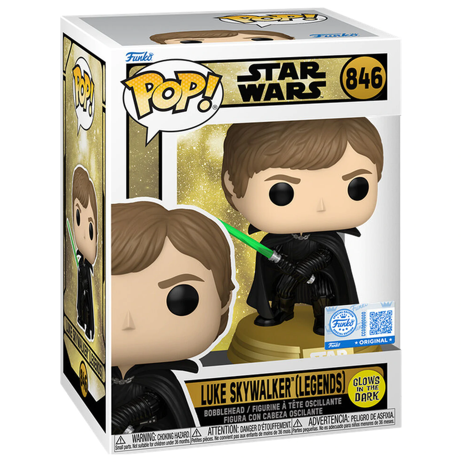 Funko POP figure Star Wars Luke Skywalker Legends product photo