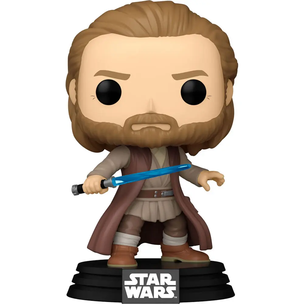 Star Wars: Obi-Wan Kenobi POP! Vinyl Figure Obi-Wan (battle pose) 9 cm termékfotó