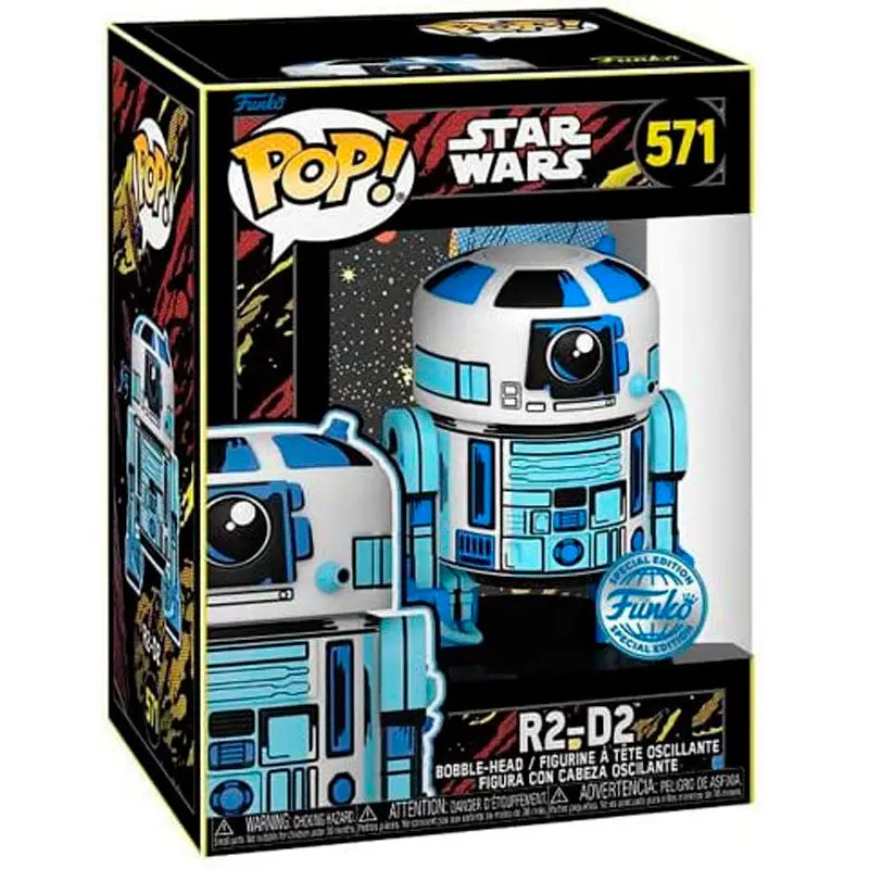 Star Wars: Retro Series POP! Vinyl Figure R2D2 9 cm product photo