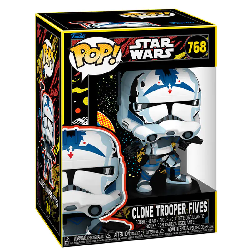 Funko POP figure Star Wars Retro Clone Trooper Fives product photo