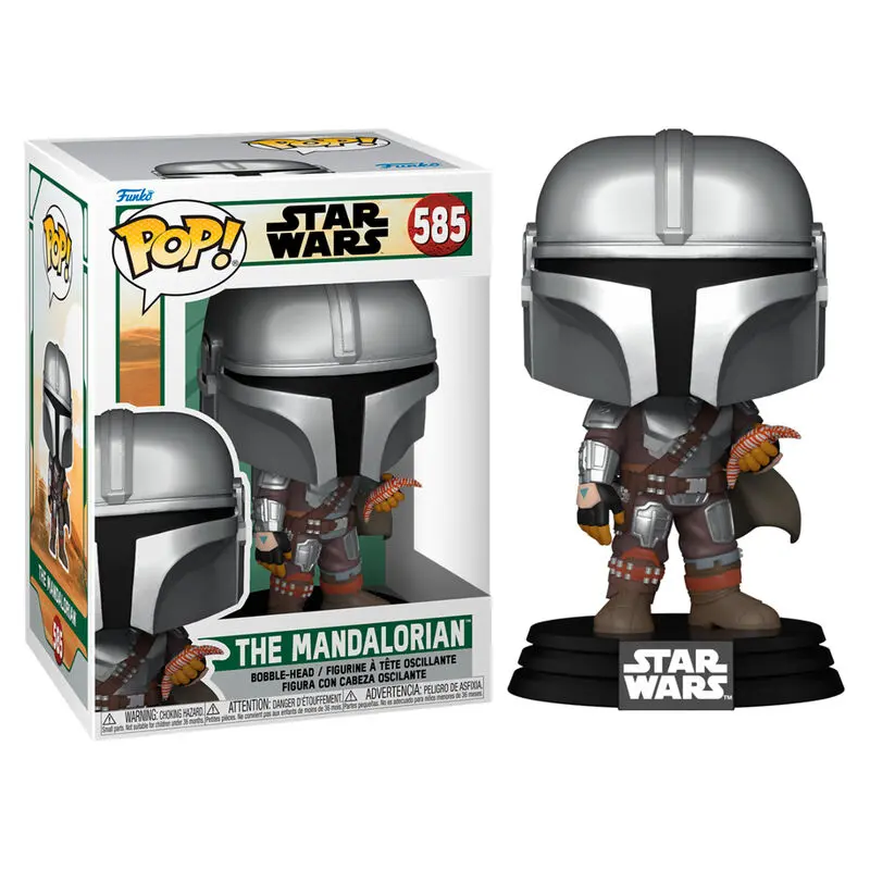 Star Wars The Book of Boba Fett POP! TV Vinyl Figure Mando w/pouch 9 cm product photo